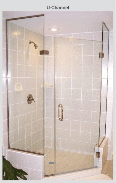 shower glass door chanel|CRL Brushed Nickel Frameless Shower Door Aluminum Deep U .